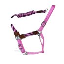EcoLine Hybrid Halfter mit Strick pink