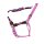 EcoLine Hybrid Halfter mit Strick pink