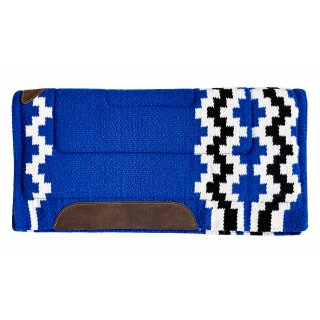 Westernpad Cutterpad WOOL – handgewobene Wolle mit Kunstfell-Unterseite