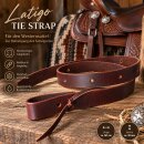 Latigo Tie Strap für Westernsattel – Sattelgurt-Befestigung aus Latigoleder