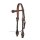 Westerntrense HORSEMAN´S TACK w./ FLOWER BUCKLE , DARK OILED