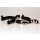Westernsporen Black Steel mit German Silver