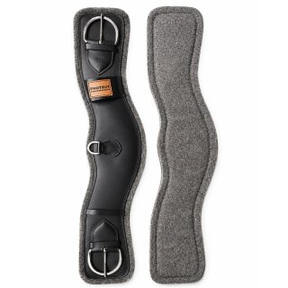 PROTECT Western Bauchgurt – Anatomisch mit 16 mm Wollfilz
