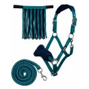 Halfter-Set mit Strick & Fliegenfransen – weich...