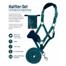 Halfter-Set mit Strick & Fliegenfransen – weich unterlegt