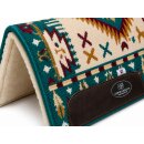CSF Comfort Saddle Fit Westernpad lang – Wollblanket – 86 cm