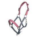 HKM Halfter Barnie – Rauchblau/Pink – Shetty