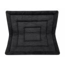 Navajo-Westernpad „Durango“ Grau-Schwarz – 80 x 80 cm