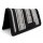 Navajo-Westernpad „Durango“ Grau-Schwarz – 80 x 80 cm