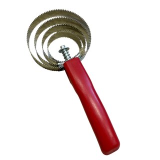 Federstriegel Pferd Metall rund mit Feder – Fellstriegel Pferdebürste Fellwechsel