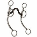 Westerngebiss Medium Port Shanks – Western Bit aus...