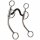 Westerngebiss Medium Port Shanks – Western Bit aus Edelstahl