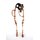 EE Tack - HERM. OAK LEATHER - Silver Buckle & Roller - Zweiohrtrense