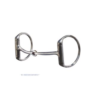 Offset D-Ring Premium Snaffle Bit 4,5 (11,43 cm)