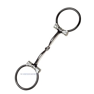 Westerngebiss Offset Dee Snaffle Bit