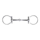 D-Ring Snaffle, einfach gebrochen | Edelstahl | ohne...