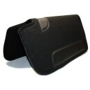 Westernpad Filz schwarz Cut Back