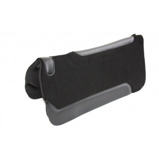 Westernpad Filzpad mit Neopren-Unterseite – schwarz – 82 x 78 cm