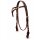 EE Tack Latigo Westerntrense SHOW – hochwertiges Latigoleder, Futurity-Stirnband, Quick-Change