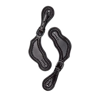Westernsporenriemen Dark Oiled Damen