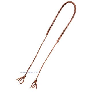 Roping Reins – verstellbarer Westernzügel aus Harness-Leder