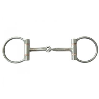 Westerngebiss Brushed D-Ring Snaffle – 5´´