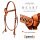 Westerntrense HEART aus US-Leder mit Herzpunzierung und Futurity-Stirnband