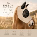 SPEEDA Fliegenmaske beige – Lycra Fliegenmaske ohne...