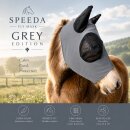 SPEEDA Fliegenmaske dunkelgrau – Lycra Fliegenmaske...