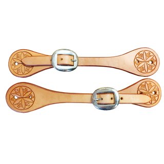 Westernsporenriemen Flower Tooled, Ladies