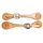 Westernsporenriemen Flower Tooled, Ladies