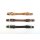 "EE Tack" - Kinnriemen - US Leder - 3 Farben - Two Buckle mittelbraun