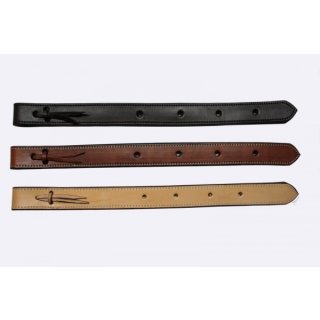 Off Billet - US Leder - 3 Farben mittelbraun