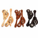 Profiline Western Sporenriemen aus US-Leder mit Concho...