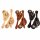 Profiline Western Sporenriemen aus US-Leder mit Concho – breit punziert