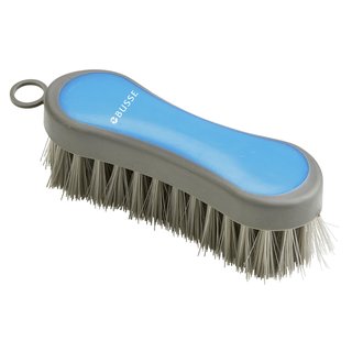 BUSSE Kopfbürste GRIP cyan/grau