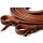 BCL Latigo Westernzügel Split Reins 240 cm (8 ft) – Lederzügel mit Waterloop Enden