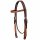 Western Imports XL-Westerntrense Kaltblut Two Tone aus Leder