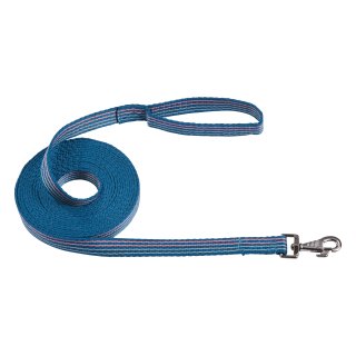 BUSSE Longe SMOOTH in 3 Längen teal green/grey/wild rose